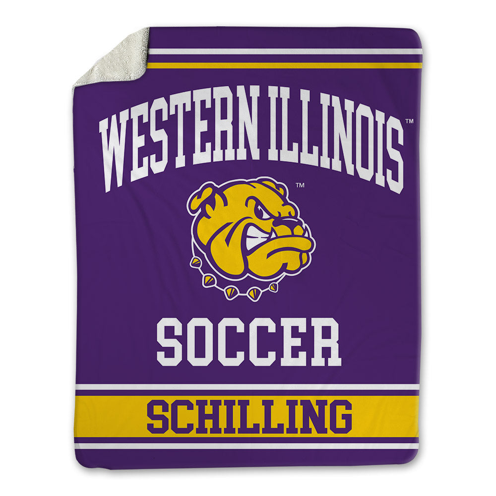 WIU - NCAA Women's Soccer : Abigail Schilling - Blanket-0