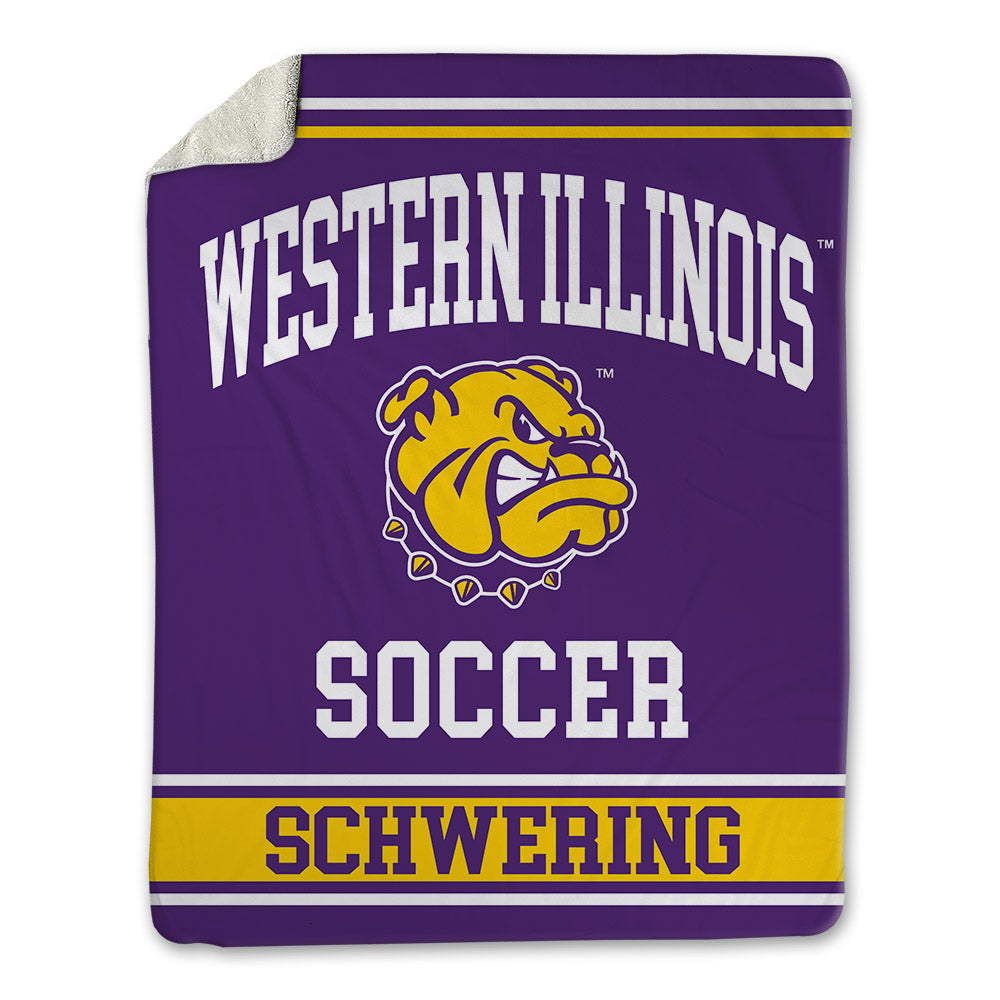 WIU - NCAA Men's Soccer : Jack Schwering - Blanket-0