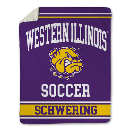 WIU - NCAA Men's Soccer : Jack Schwering - Blanket-0