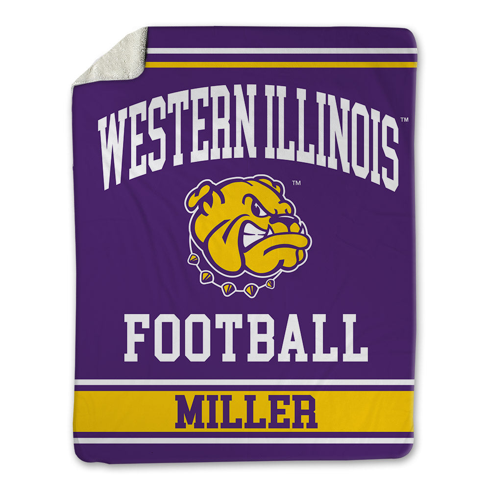 WIU - NCAA Football : Jace Miller - Blanket-0