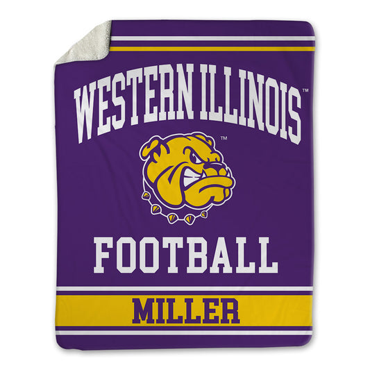 WIU - NCAA Football : Jace Miller - Blanket-0