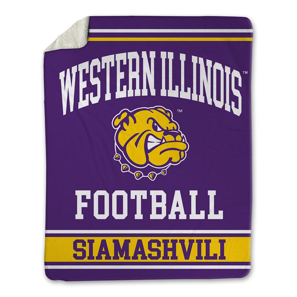 WIU - NCAA Football : Luca Siamashvili - Blanket-0