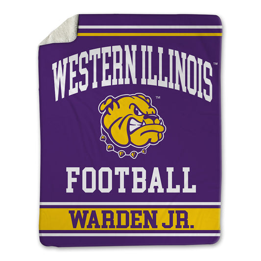 WIU - NCAA Football : Chikala Warden Jr. - Blanket-0