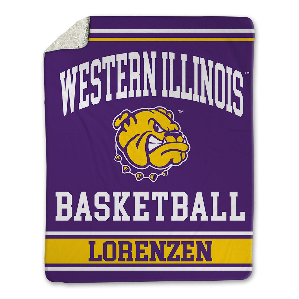 WIU - NCAA Men's Basketball : Lucas Lorenzen - Blanket-0