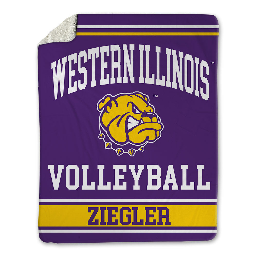 WIU - NCAA Women's Volleyball : Elizabeth Ziegler - Blanket-0
