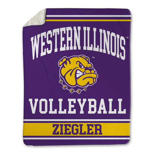WIU - NCAA Women's Volleyball : Elizabeth Ziegler - Blanket-0