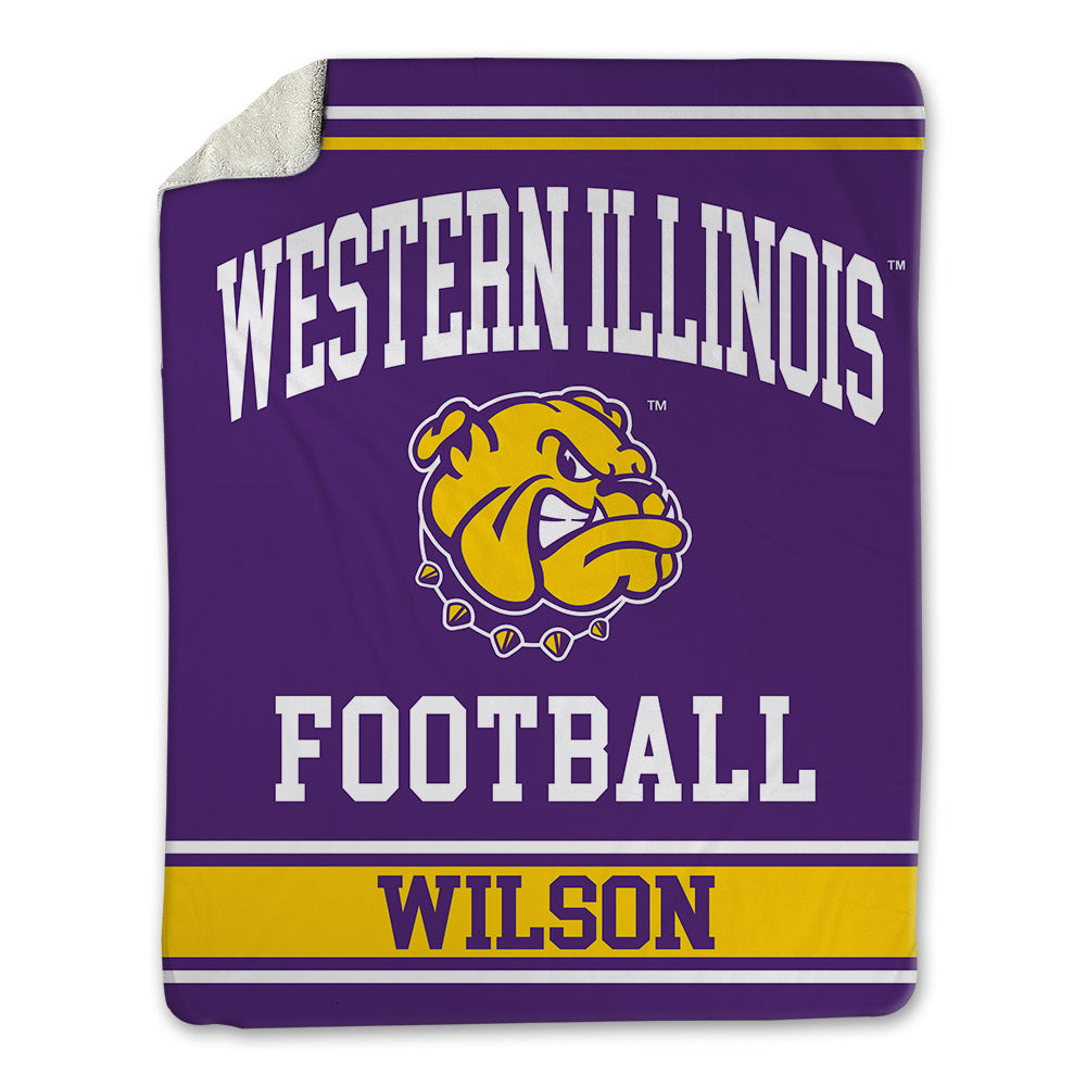 WIU - NCAA Football : Cordell Wilson - Blanket-0