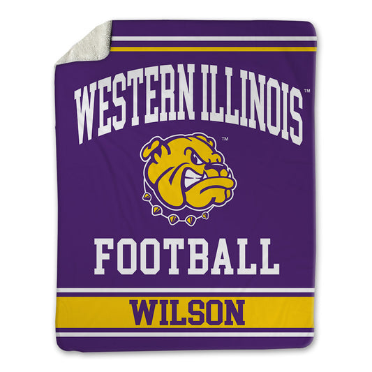 WIU - NCAA Football : Cordell Wilson - Blanket-0