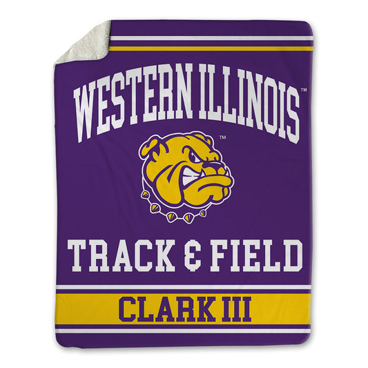 WIU - NCAA Men's Track & Field : Edward Clark III - Blanket-0