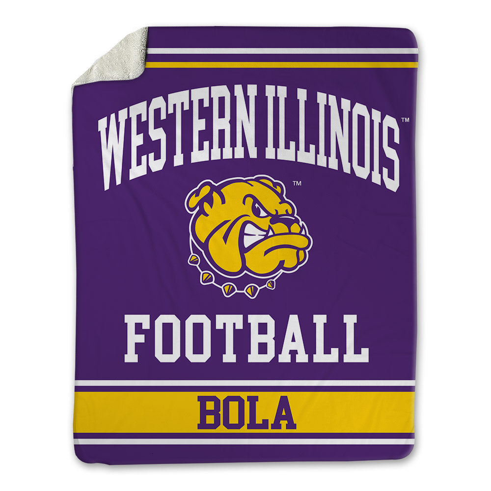 WIU - NCAA Football : Mayo Bola - Blanket-0