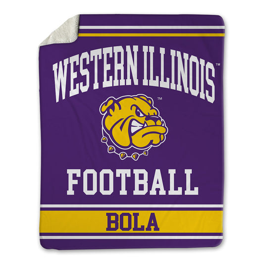 WIU - NCAA Football : Mayo Bola - Blanket-0