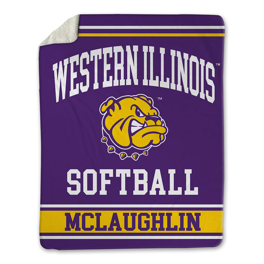 WIU - NCAA Softball : Addie Mclaughlin - Blanket-0