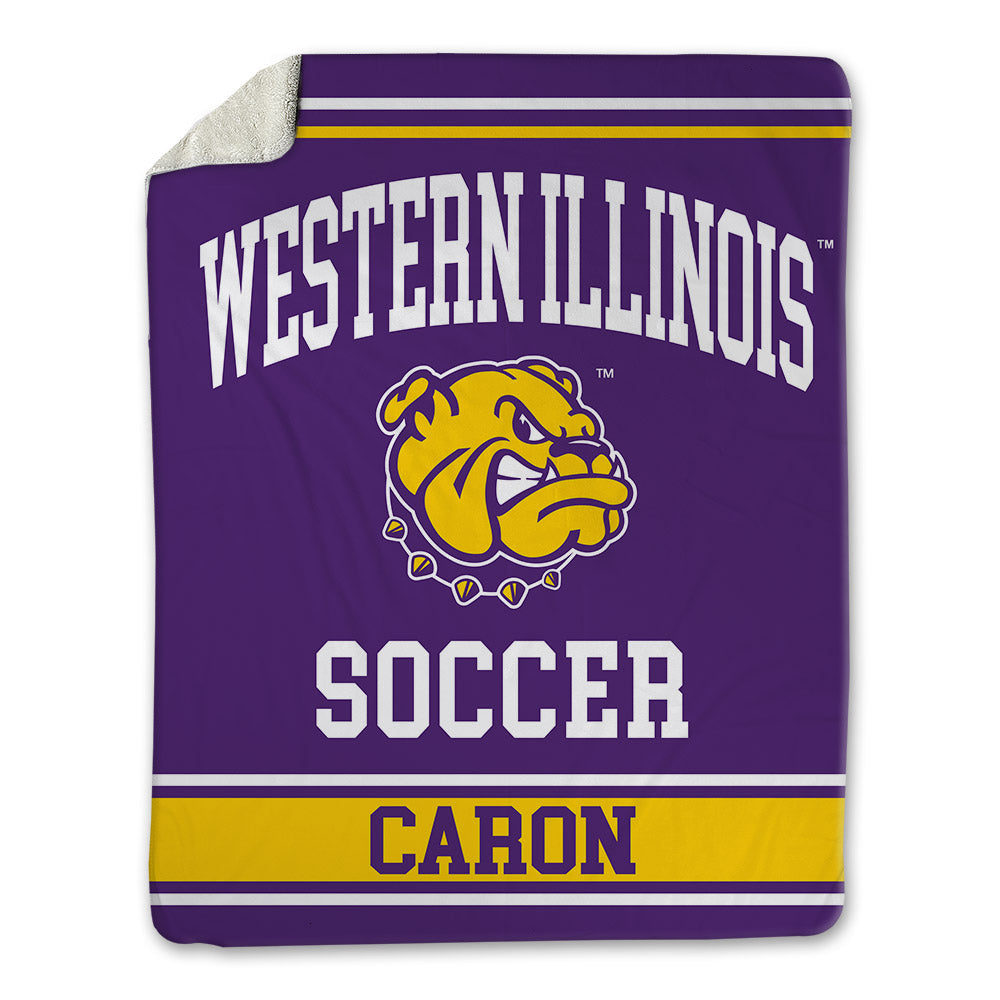 WIU - NCAA Women's Soccer : Mahe-Lee Caron - Blanket-0