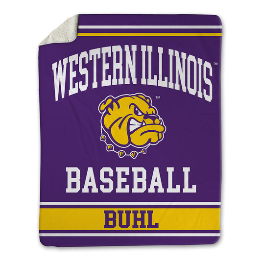 WIU - NCAA Baseball : Jason Buhl - Blanket-0