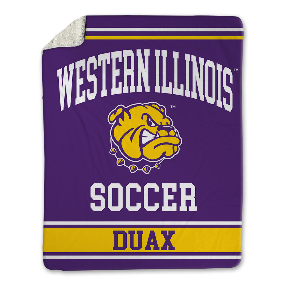 WIU - NCAA Men's Soccer : Ty Duax - Blanket-0