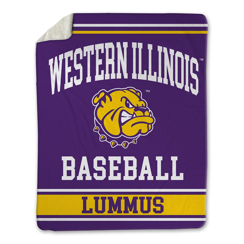 WIU - NCAA Baseball : Brock Lummus - Blanket-0