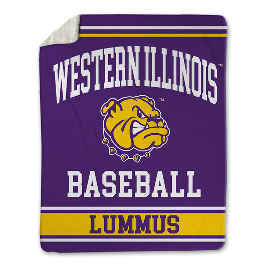 WIU - NCAA Baseball : Brock Lummus - Blanket-0