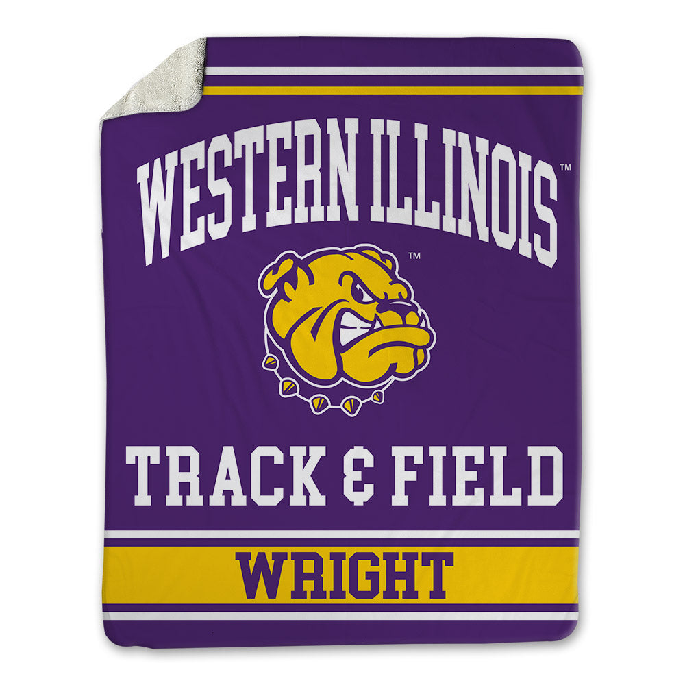 WIU - NCAA Men's Track & Field : Rayvon Wright - Blanket-0
