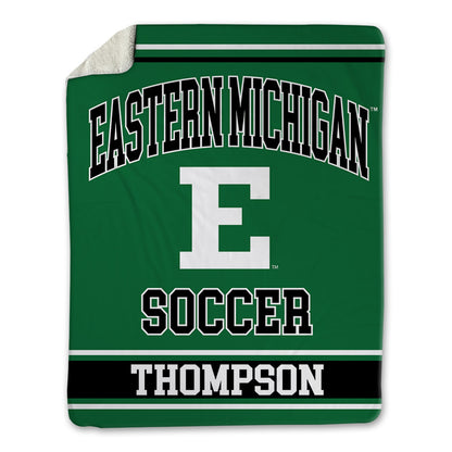 EMich - NCAA Women's Soccer : Hannah Thompson - Blanket-1