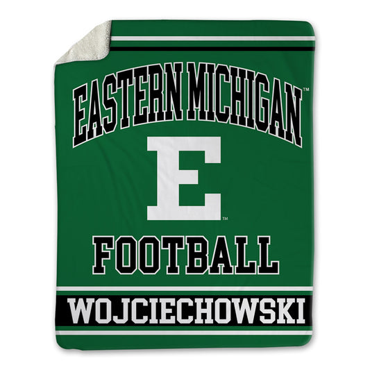 EMich - NCAA Football : Kevin Wojciechowski - Blanket-0