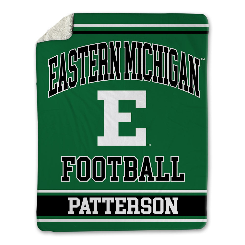 EMich - NCAA Football : Noah Patterson - Blanket-1