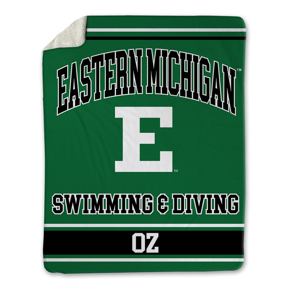 EMich - NCAA Women's Swimming & Diving : Nehir Oz - Blanket-0