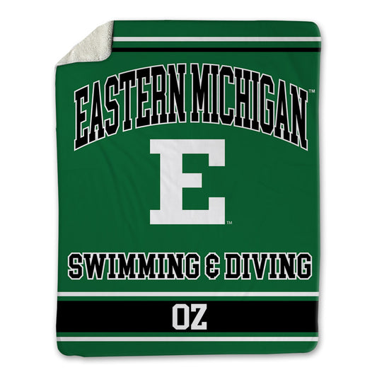 EMich - NCAA Women's Swimming & Diving : Nehir Oz - Blanket-0