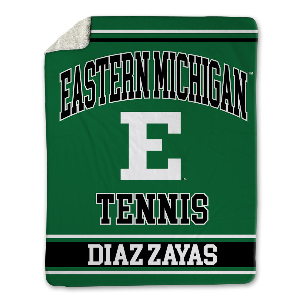 EMich - NCAA Women's Tennis : Lara Diaz Zayas - Blanket-0