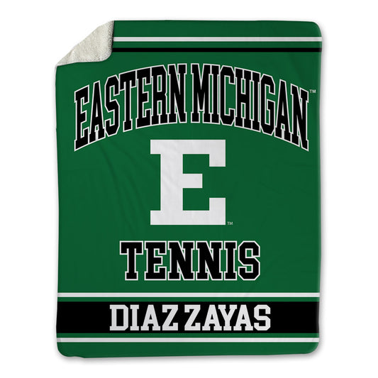 EMich - NCAA Women's Tennis : Lara Diaz Zayas - Blanket-0