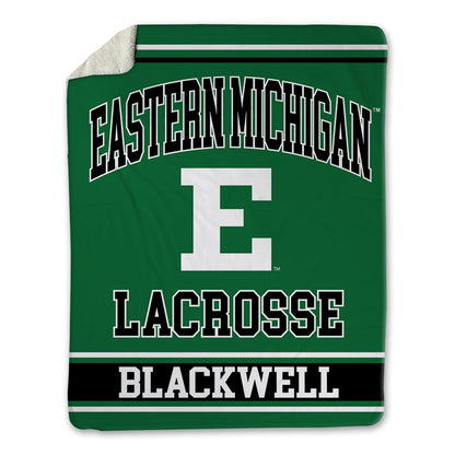 EMich - NCAA Women's Lacrosse : Mackenzie Blackwell - Blanket-1
