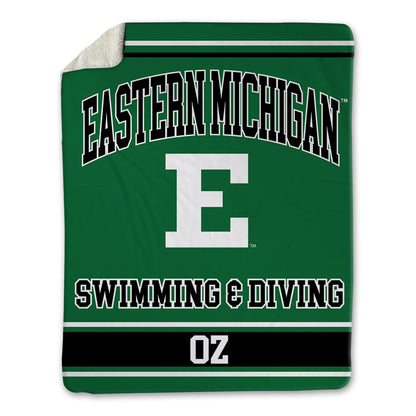 EMich - NCAA Women's Swimming & Diving : Nehir Oz - Blanket-1