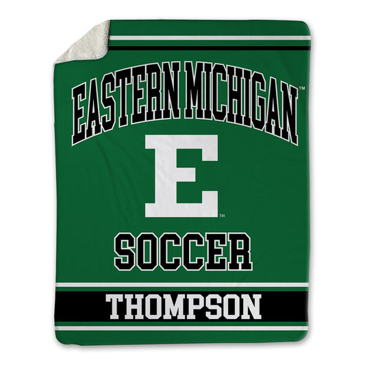 EMich - NCAA Women's Soccer : Hannah Thompson - Blanket-0