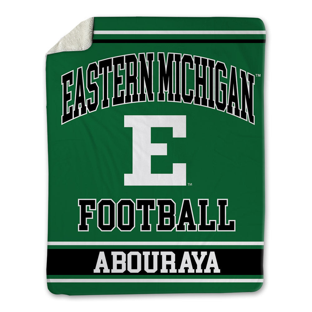 EMich - NCAA Football : Adham Abouraya - Blanket-0