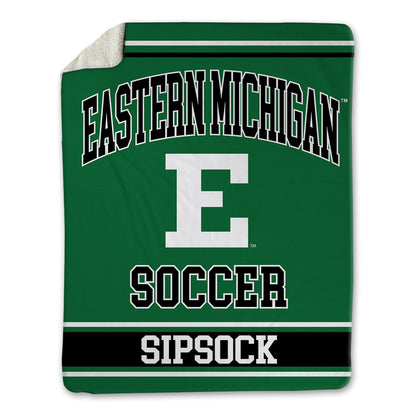 EMich - NCAA Women's Soccer : Olivia Sipsock - Blanket-0