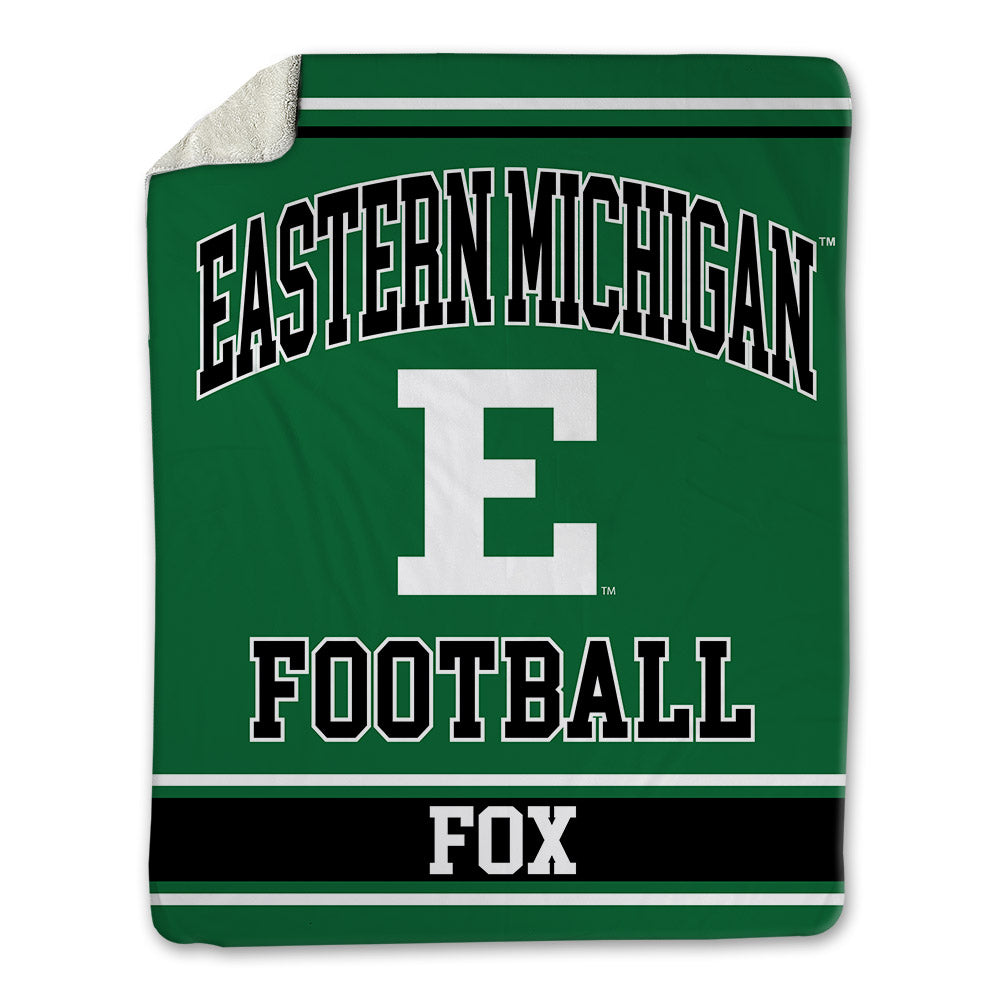 EMich - NCAA Football : Mekhi Fox - Blanket-0