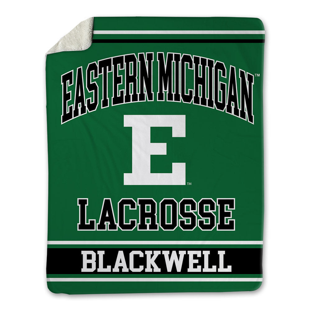 EMich - NCAA Women's Lacrosse : Mackenzie Blackwell - Blanket-0
