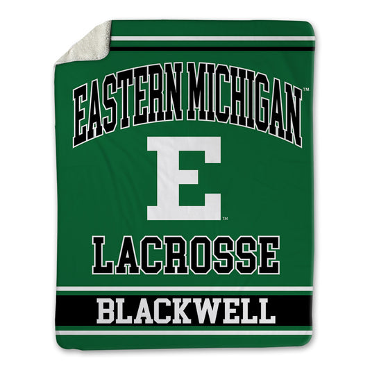 EMich - NCAA Women's Lacrosse : Mackenzie Blackwell - Blanket-0