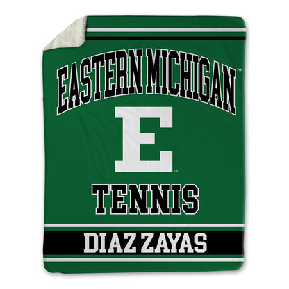 EMich - NCAA Women's Tennis : Lara Diaz Zayas - Blanket-1