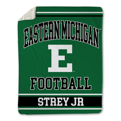 EMich - NCAA Football : Dennis Strey Jr - Blanket-0