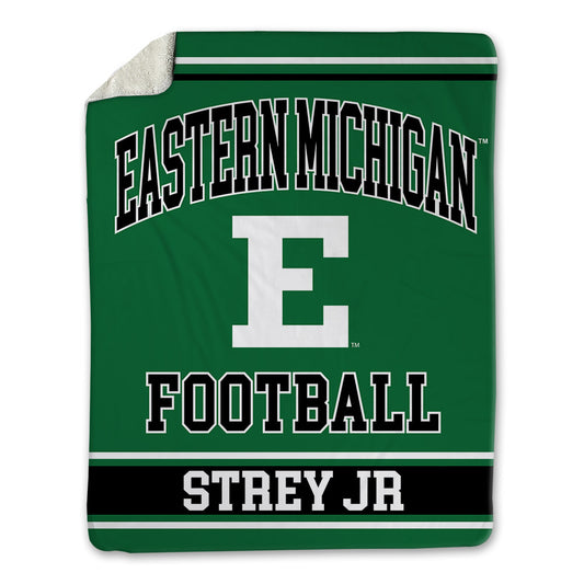 EMich - NCAA Football : Dennis Strey Jr - Blanket-0