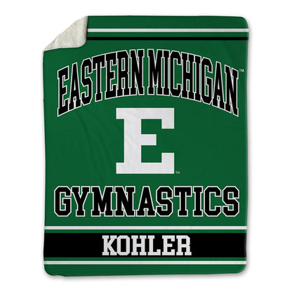 EMich - NCAA Women's Gymnastics : Keeley Kohler - Blanket-1