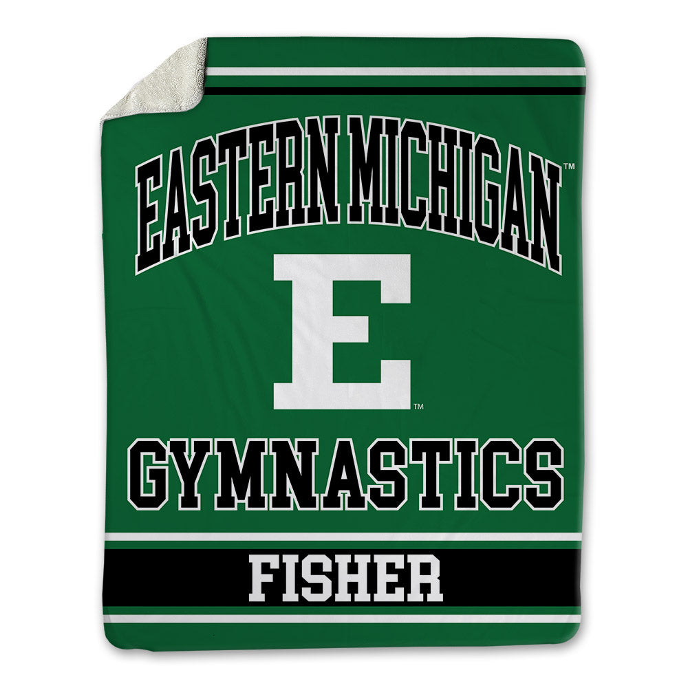 EMich - NCAA Women's Gymnastics : Alana Fisher - Blanket-1
