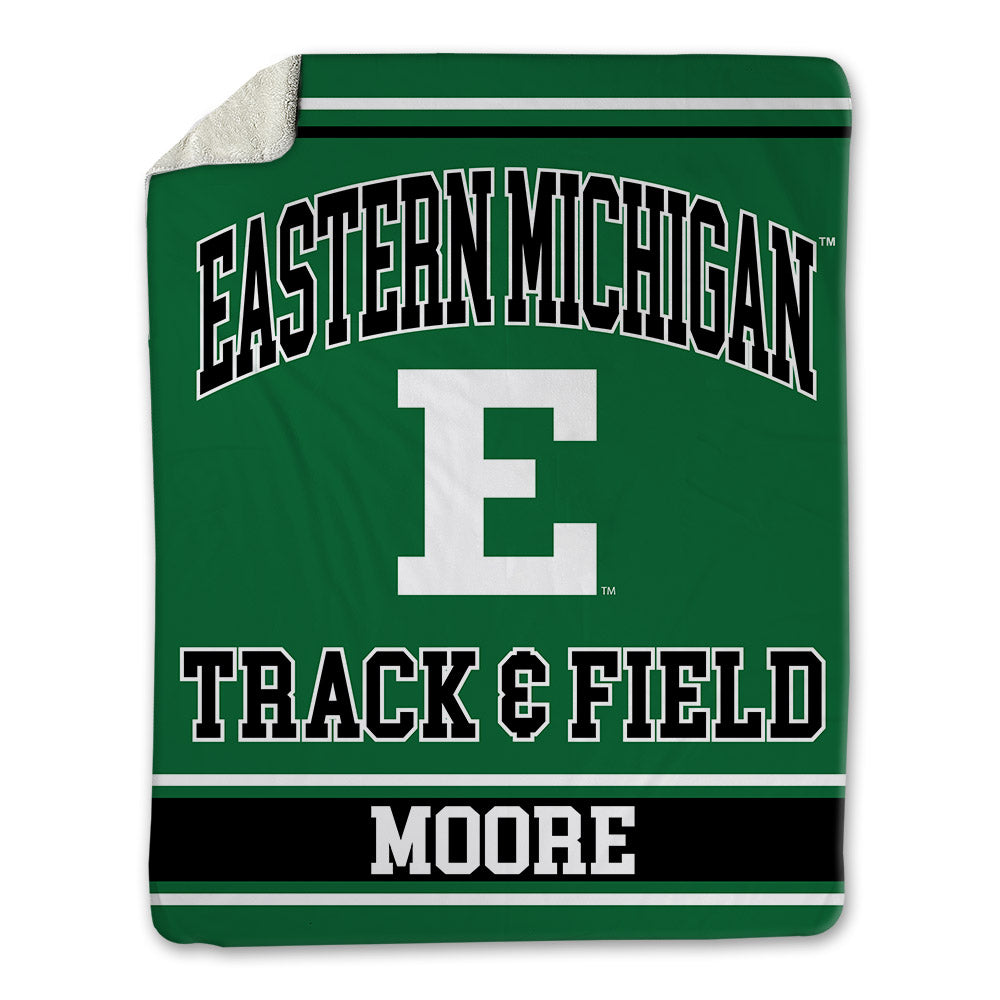 EMich - NCAA Women's Track & Field : Faith Moore - Blanket-0