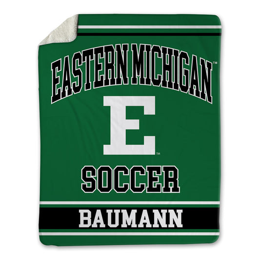 EMich - NCAA Women's Soccer : Sophia Baumann - Blanket-0