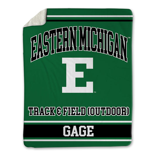 EMich - NCAA Men's Track & Field : George Gage - Blanket-0