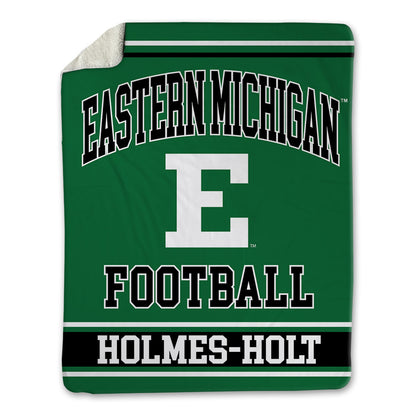EMich - NCAA Football : Eli Holmes-Holt - Blanket-0