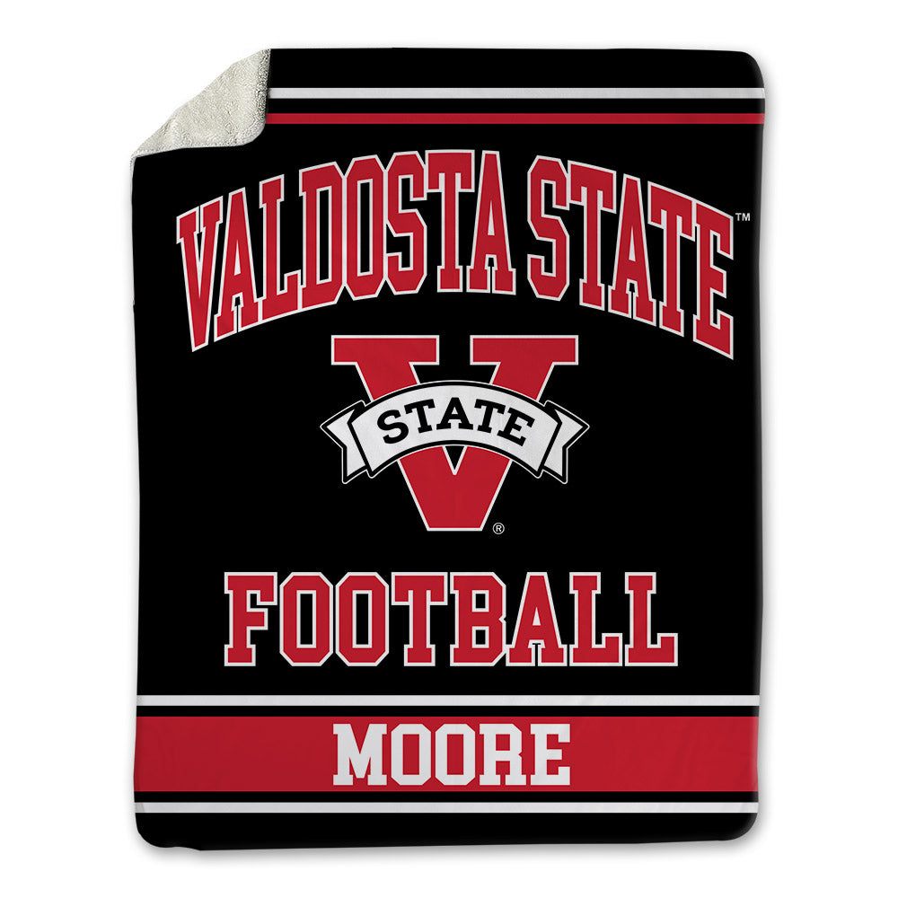 Valdosta State - NCAA Football : LaBarryon Moore - Blanket-0