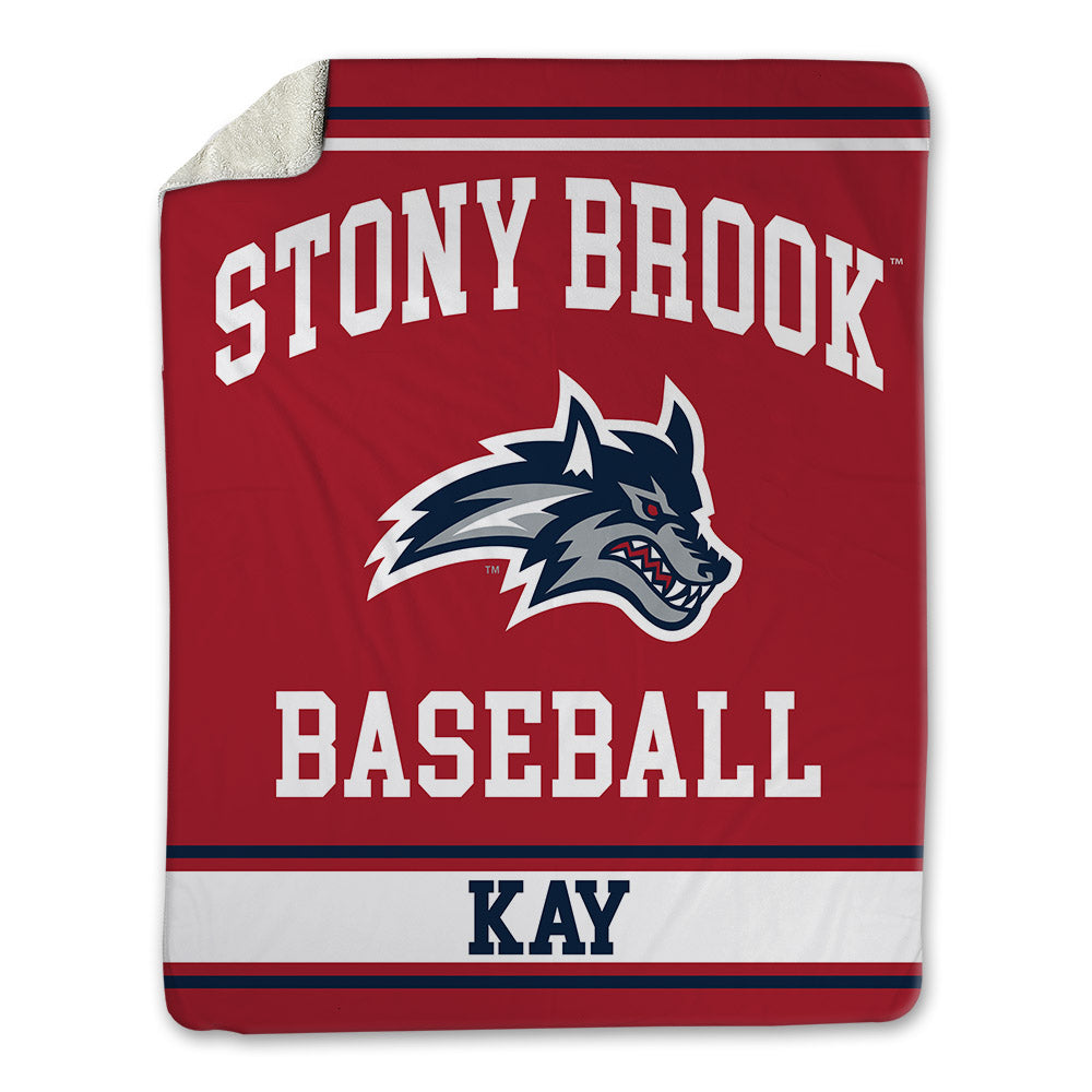 Stony Brook - NCAA Baseball : Evan Kay - Blanket-0