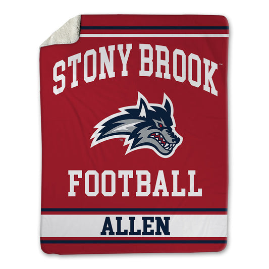 Stony Brook - NCAA Football : Jayson Allen - Blanket-0