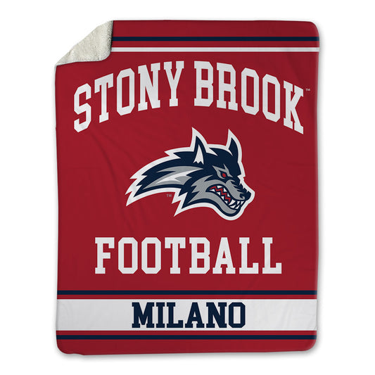 Stony Brook - NCAA Football : Franco Milano - Blanket-0